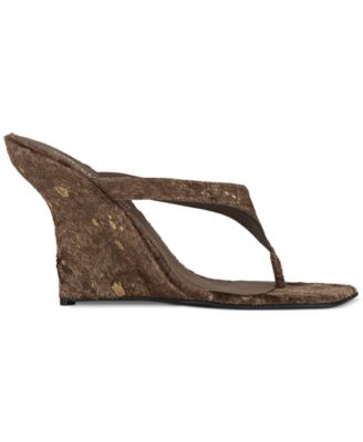 Women's Romee-F Sculpted Wedge Thong Sandals