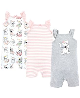 Cotton Rompers, Whimsical Dog