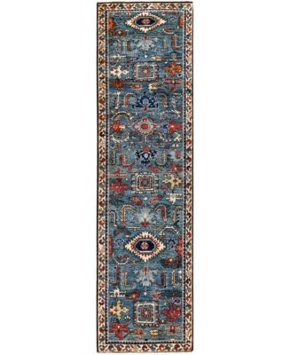 Adorn Hand Woven Rugs Serapi M1945 2'7''x9'7'' Runner Area Rug - Macy's
