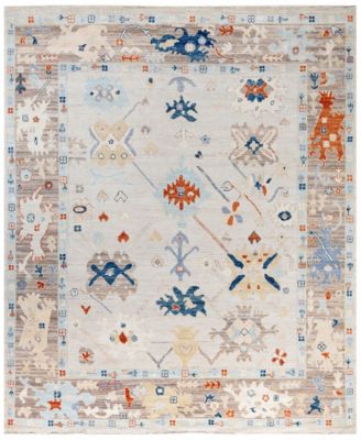 Colorful Oushak M1945 8'x9'9'' Area Rug