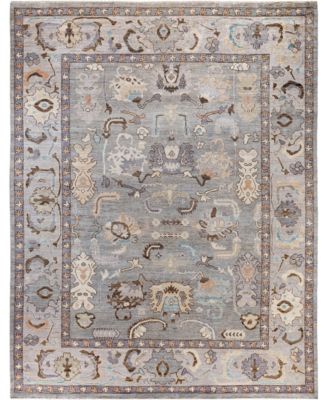 ADORN HAND WOVEN RUGS - Colorful Oushak M1945 9'x11'7'' Area Rug