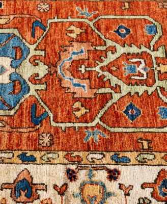 Serapi M1945 2'9''x9'8'' Runner Area Rug