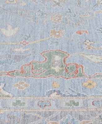 Colorful Oushak M1945 8'1''x10'3'' Area Rug