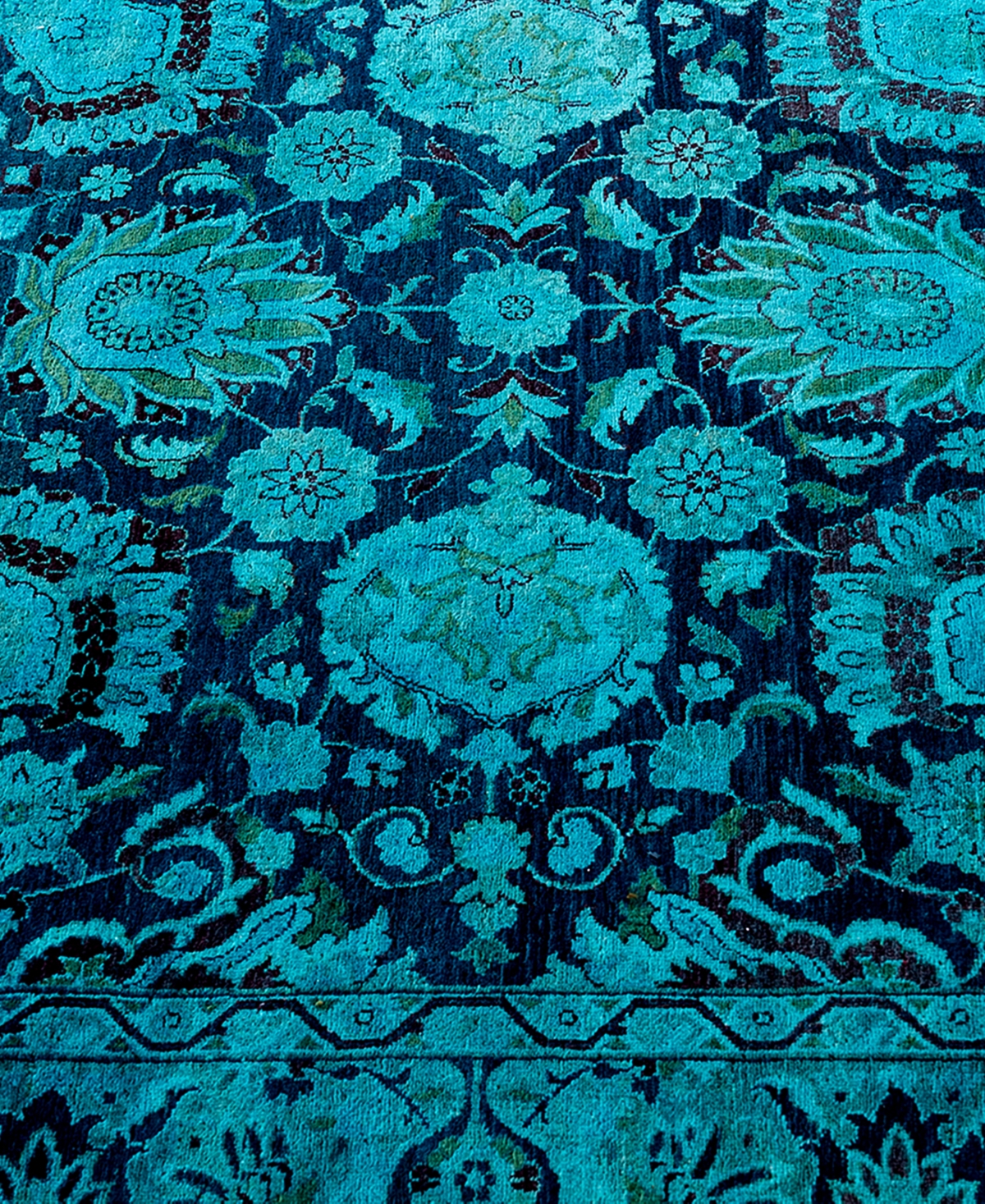 Adorn Hand Woven Rugs Fine Vibrance M1130 4'8''x7'2'' Area Rug In Blue