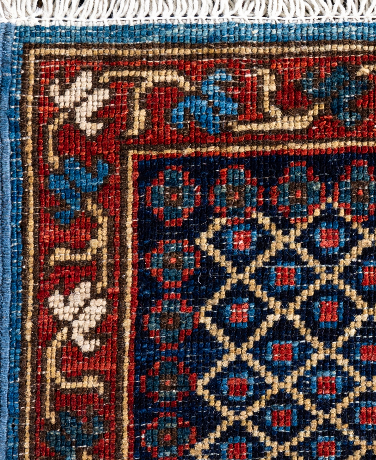Adorn Hand Woven Rugs Serapi M1945 5'11''x8'10'' Area Rug In Light Blue