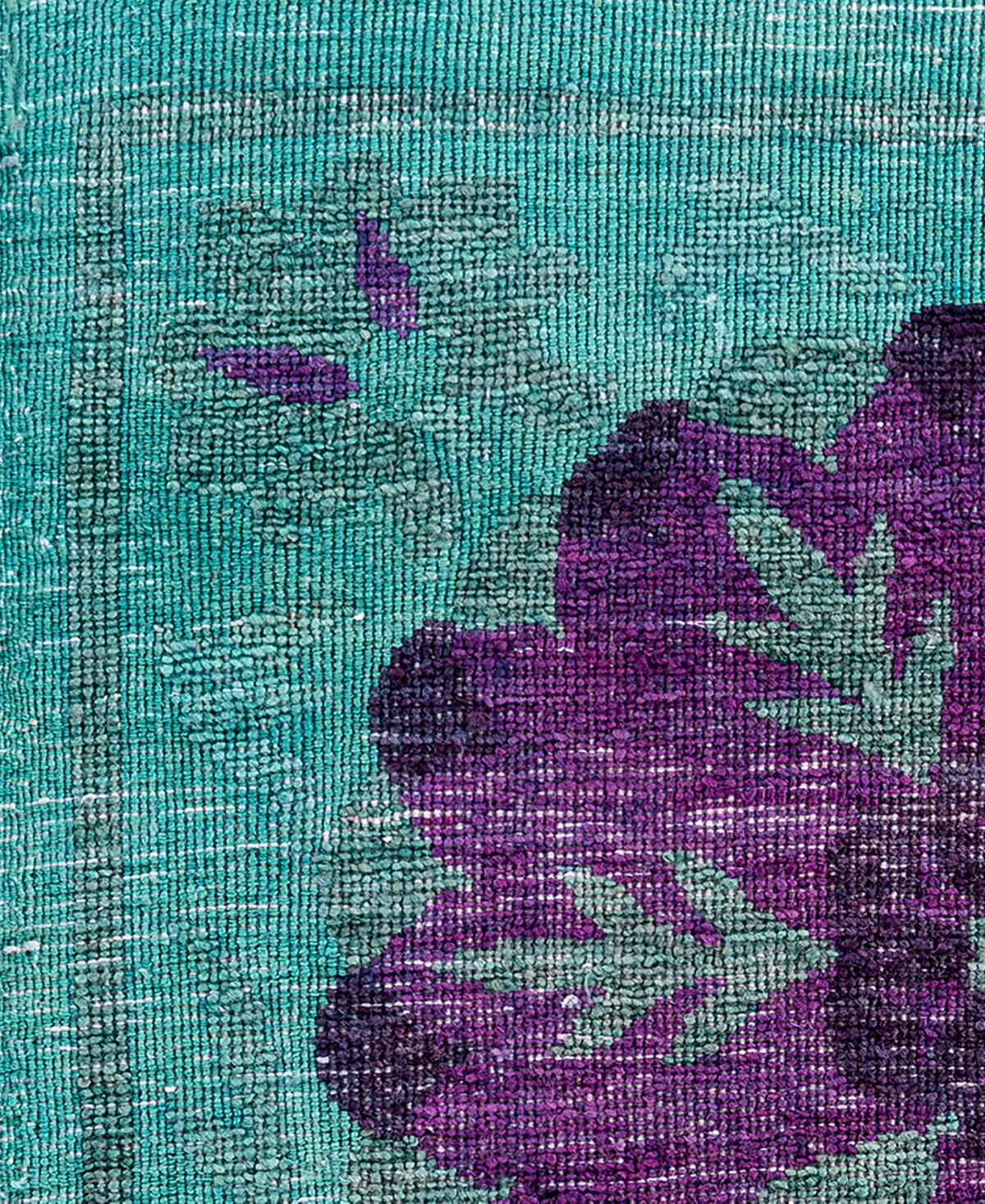 Adorn Hand Woven Rugs Vibrance M1801 Rug Collection In Green