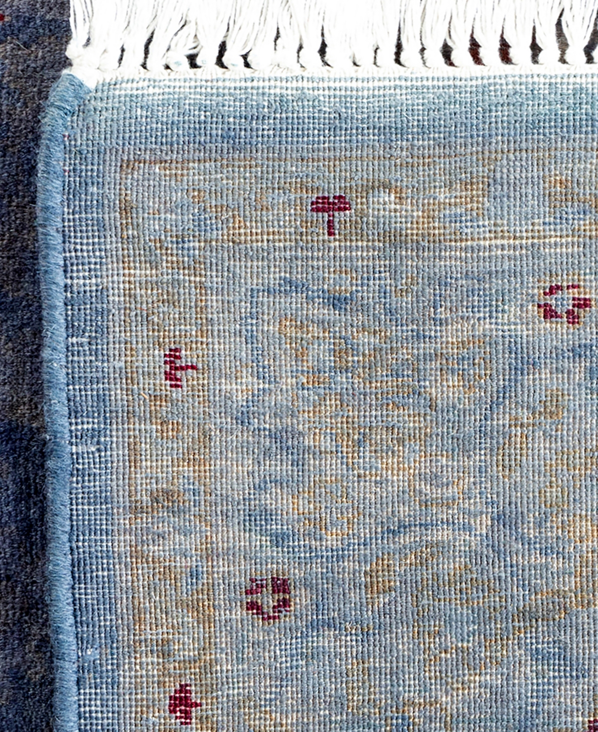 Adorn Hand Woven Rugs Fine Vibrance M885 4'2''x6'5'' Area Rug In Purple