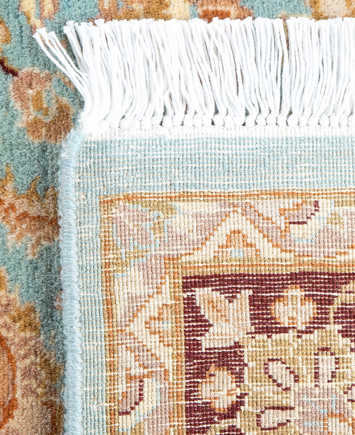 Adorn Hand Woven Rugs Mogul M1497 3'2''x4'10'' Area Rug In Light Blue