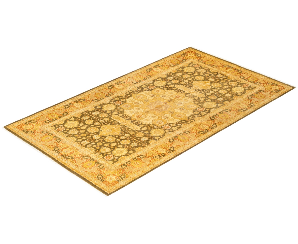 Adorn Hand Woven Rugs Mogul Area Rug, 6'2 X 10'10 In Green