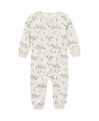 Toddler Boys Footless Pajamas with Reverse Zipper, 3-Pack