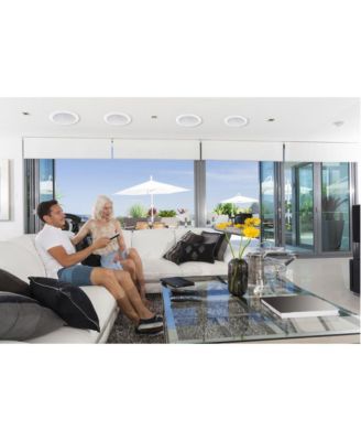 PIC8E 8" In-Wall/In-Ceiling Dual 2-Way Stereo Speakers - 300W, Pair