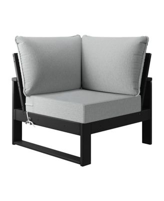 6-Piece Outdoor Patio Corner Sectional Sofa Conversation Set