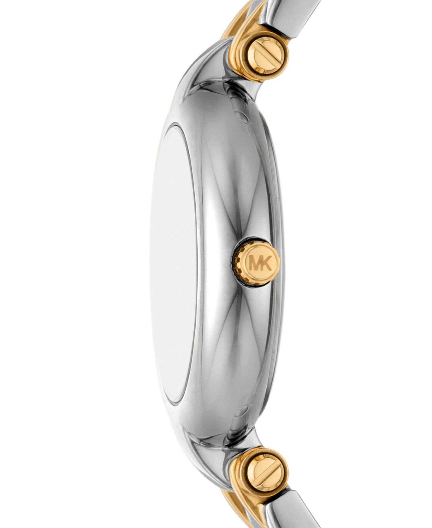 Женские часы Michael Kors Laney Three-Hand Two-Tone Stainless-Steel Watch, 30mm — фото 3