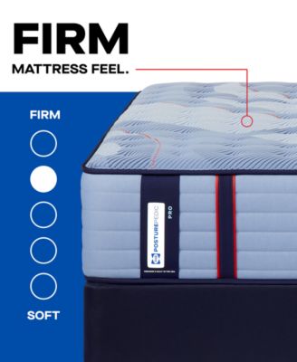 Posturepedic West Hill 14" Firm Tight Top Mattress Set - Split Queen
