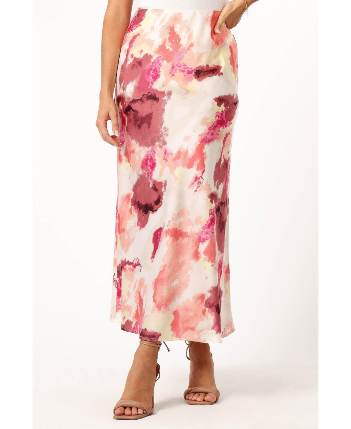Women's Benton Maxi Skirt - Pink