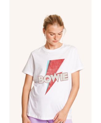 Maternity NOM Groove Bowie Graphic Tee