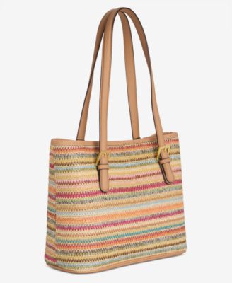 Classic Straw Tote, Exclusively at Macy's