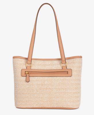 Classic Straw Tote, Exclusively at Macy's