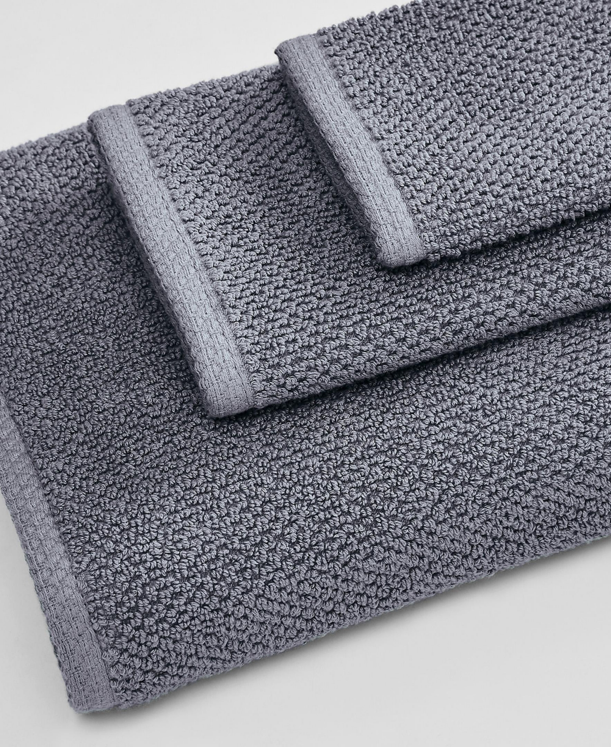 Linery & Co. Cotton Textured -Piece Bath Towel Set