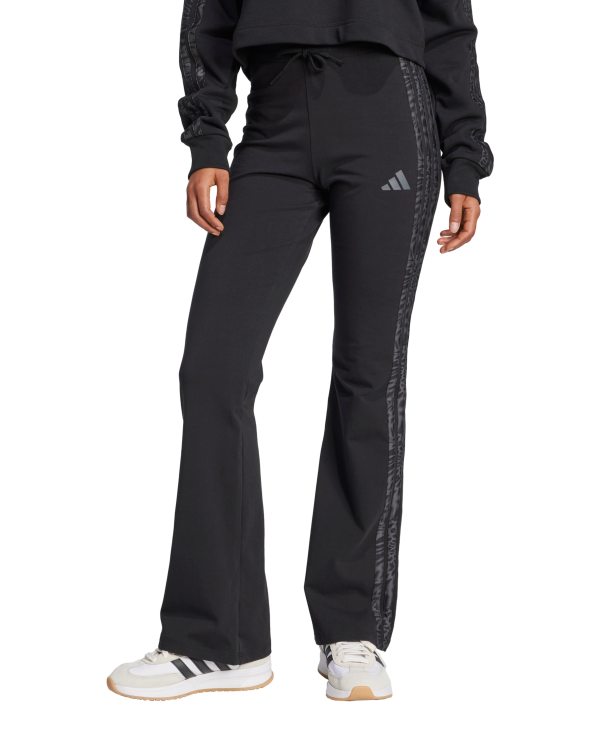 Adidas Originals Womens Adidas Essentials 3-stripes Cotton Leggings In Black