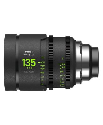 ATHENA PRIME Cine Add-On 3-Lens Kit with 40mm T1.9, 18mm, 135mm T2.2 Lens, Includes Filter Holder, PL Mount