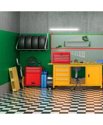 Rolling Heavy Duty Storage Cabinet Toolbox for Garage Organization