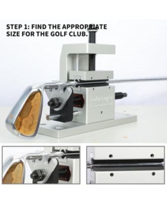 Golf Clubhead Removal Machine，Golf Club Shaft Puller，Golf Clubhead Separator-Golf Club Repair Tools for All Golf Club Shafts,Club Heads, Drivers, Putters and Irons-Simple to Operate-Golfer
