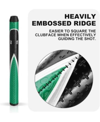 Golf Putter Grip 87g Midsize Non Slip PU Lightweight Advanced Surface Texture Extreme Grip Comfort Non-Slip 6 Colors 2 double sided tape