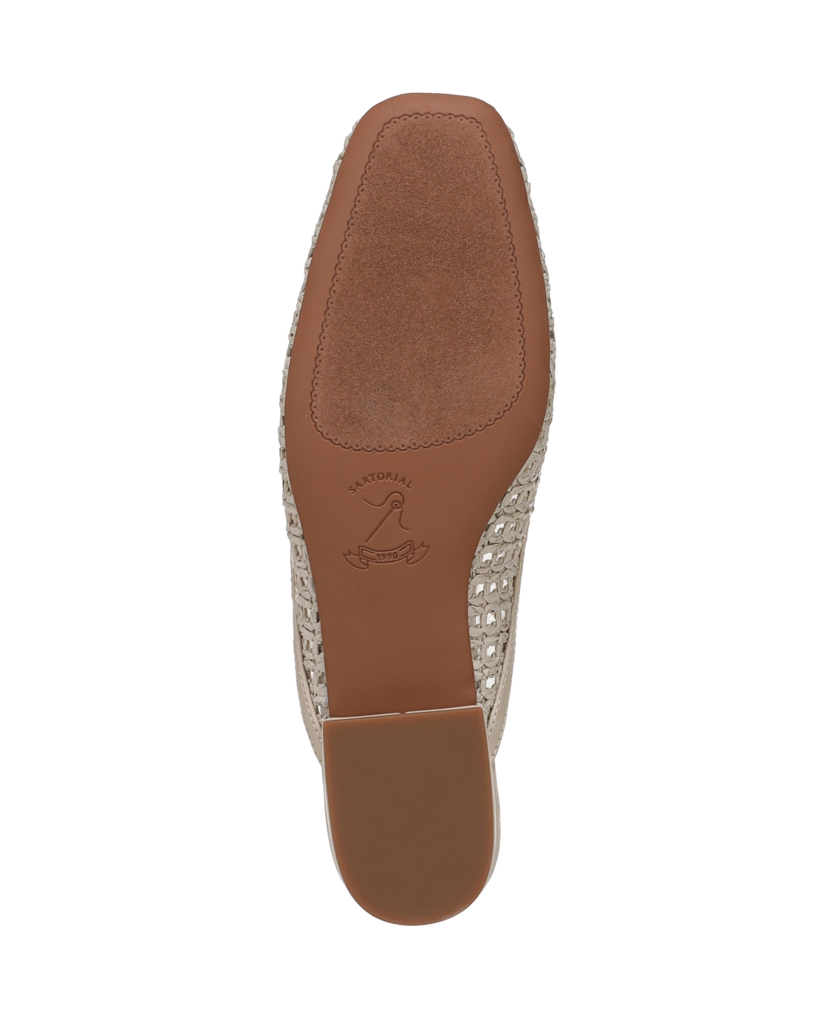 Franco Sarto Women's Dayla 2 Square Toe Block Heel Mules In Alabaster White Faux Leather