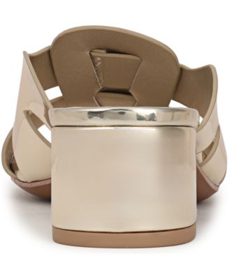 Women's Nuala Open Toe Block Heel Slide Sandals