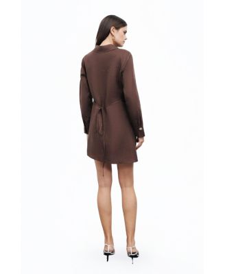 Women's Mini Dress with Accessory Detail