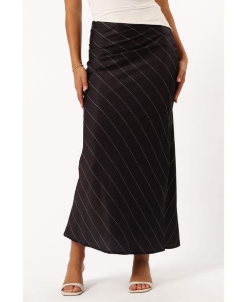 Женская юбка Petal and Pup Heidi Stripe Slip, цвет: Белый