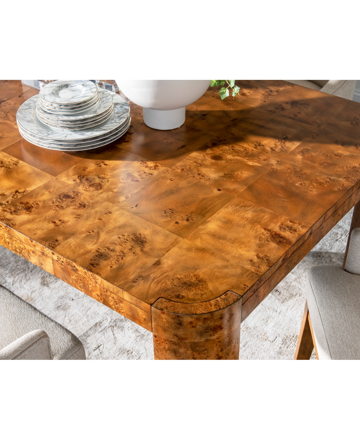 Macy's Prescott Dining Table, Created For  In Brown