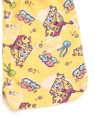 Girls T-Shirt and French Terry Shorts Outfit Set