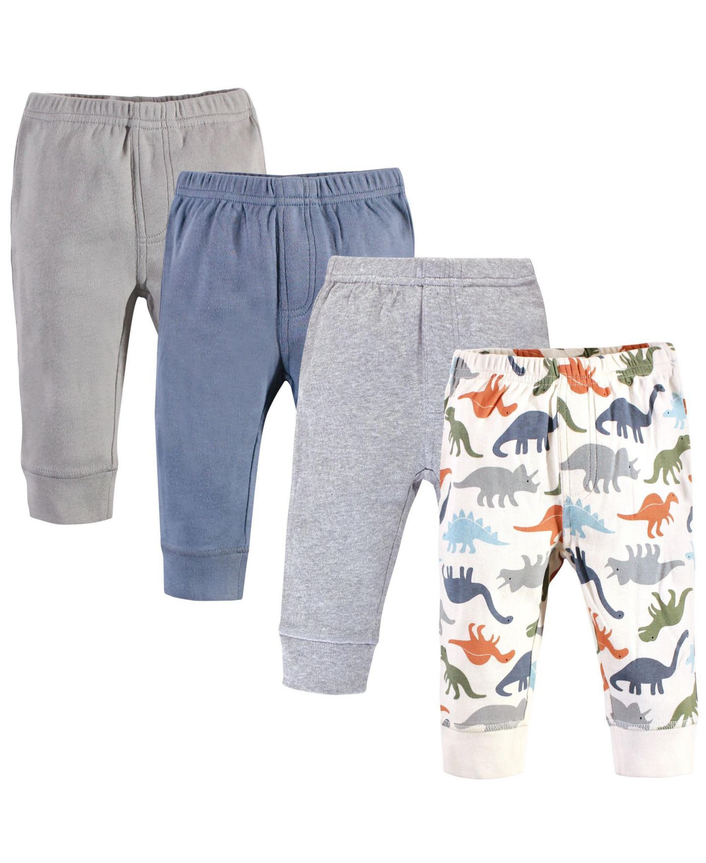 Брюки Touched by Nature Natural Cotton Pants Collection для мальчиков-малышей, цвет: Bold Dinosaurs — фото 1