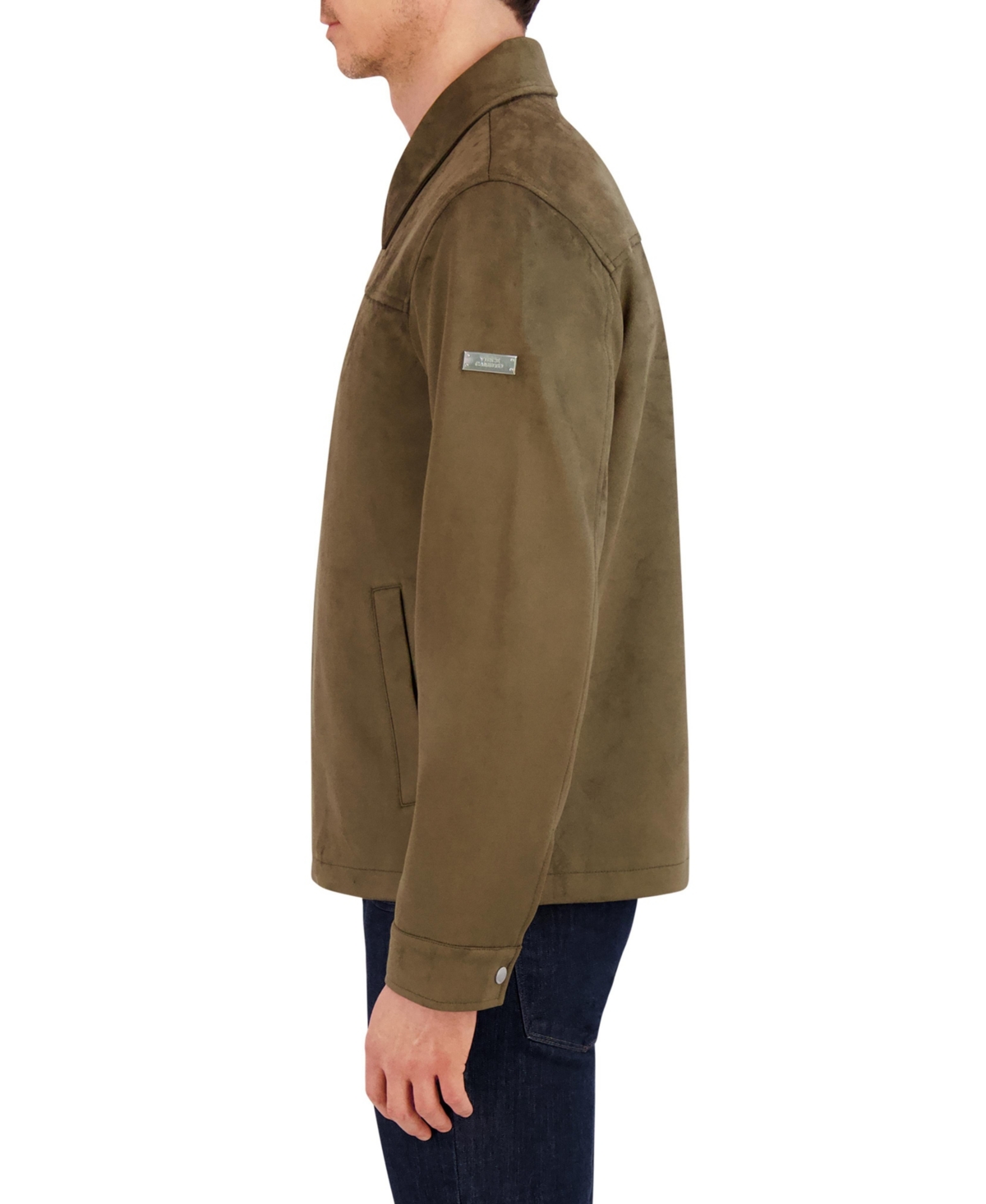 Vince Camuto Men's James Dean Transitional Coat In Dark Olive