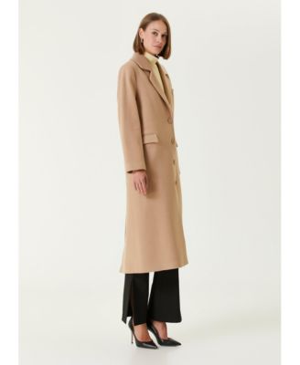 Women's Wool-Cashmere Blend Coat
