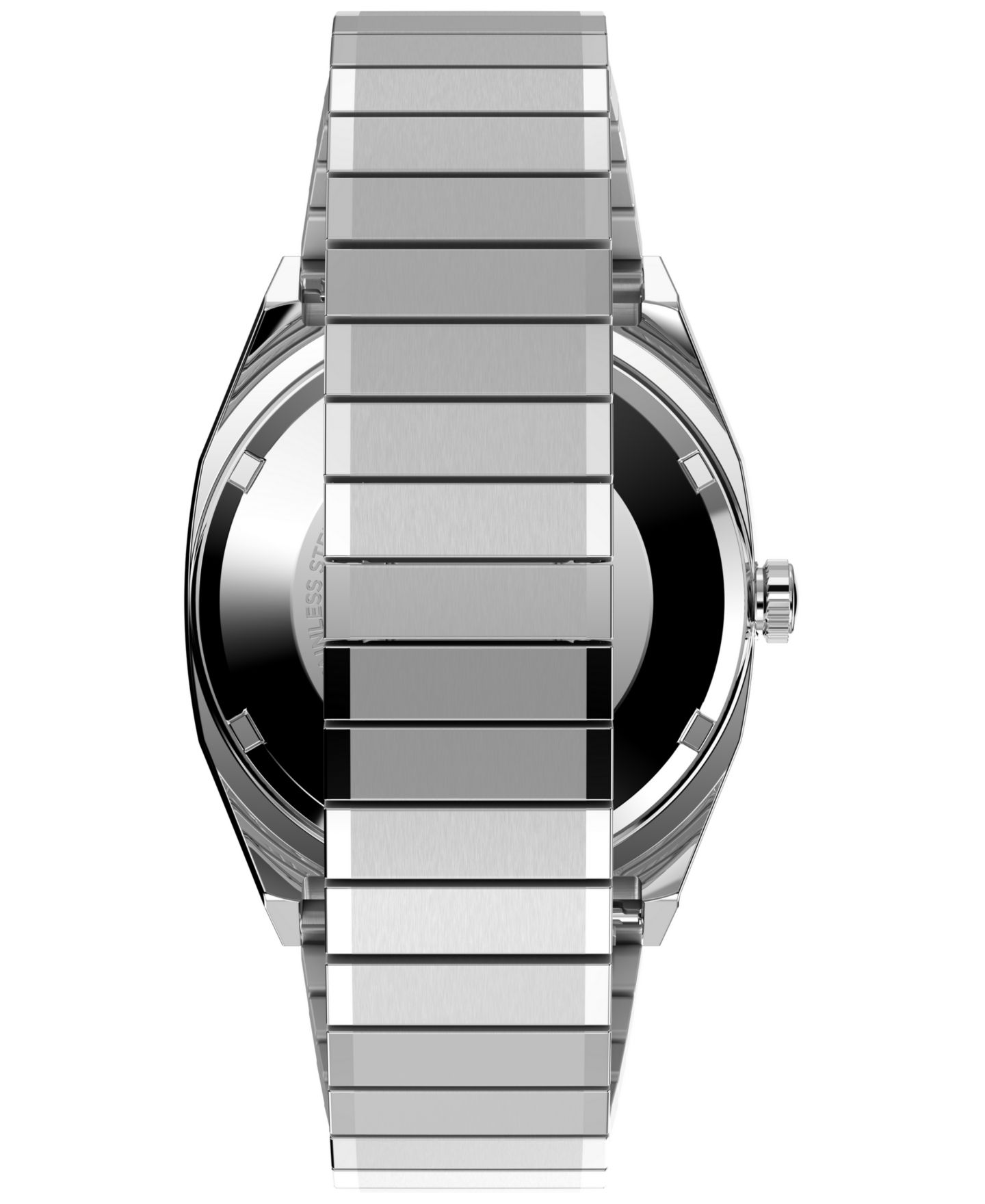 Мужские часы Timex Mechanical Automatic Silver-Tone Stainless Steel, 34mm — фото 3