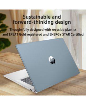 Essential 17.3" Daily Traditional Laptop Intel Core 7 150U 8GB RAM Intel Integrated Graphics 512GB SSD Storage Windows 11 Home FHD 60Hz - Blue