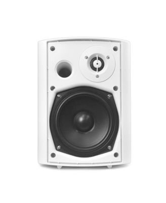 PDWR51BTWT 5.25" Bluetooth Waterproof Indoor/Outdoor Wall Mount Speakers - 240W, White, Pair