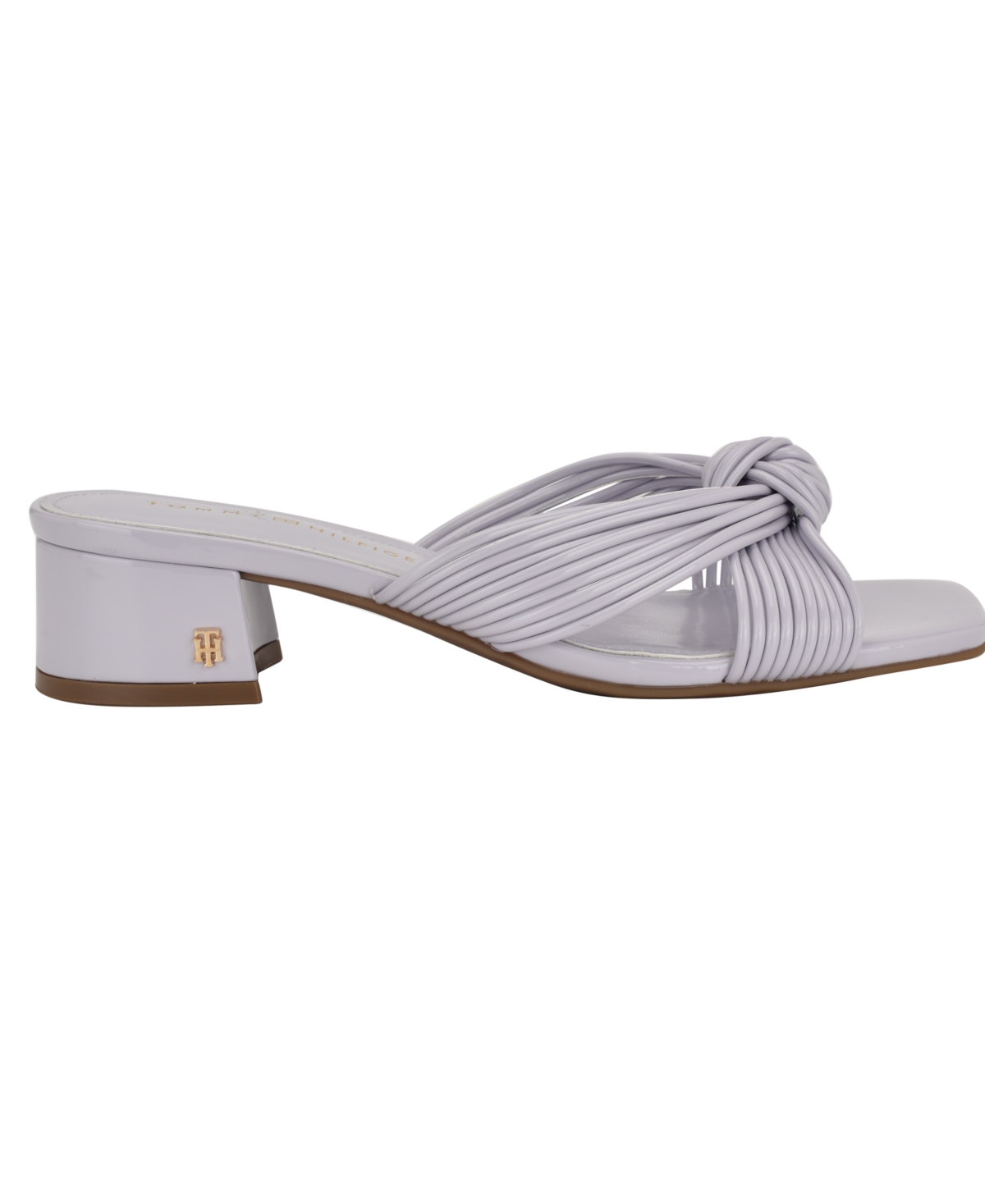 Tommy Hilfiger Pilie Slide Sandal In Purple