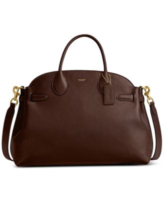 Empire Large Soft Leather Carryall Bag 40 
