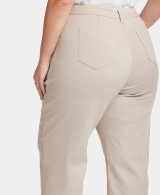 Plus Size Utility Ankle Pants