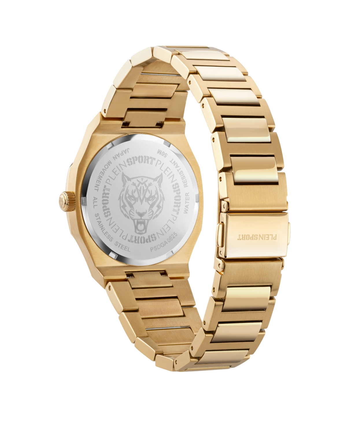 Plein Sport Metronaut Bracelet Watch In Gold