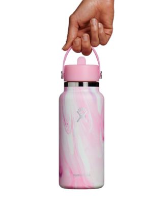 Jelly Wide Flex Straw Water Bottle with Cap, 32 oz.