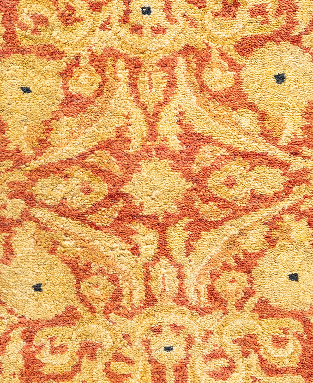 Adorn Hand Woven Rugs Mogul M1395 9'5''x11'10'' Area Rug In Orange