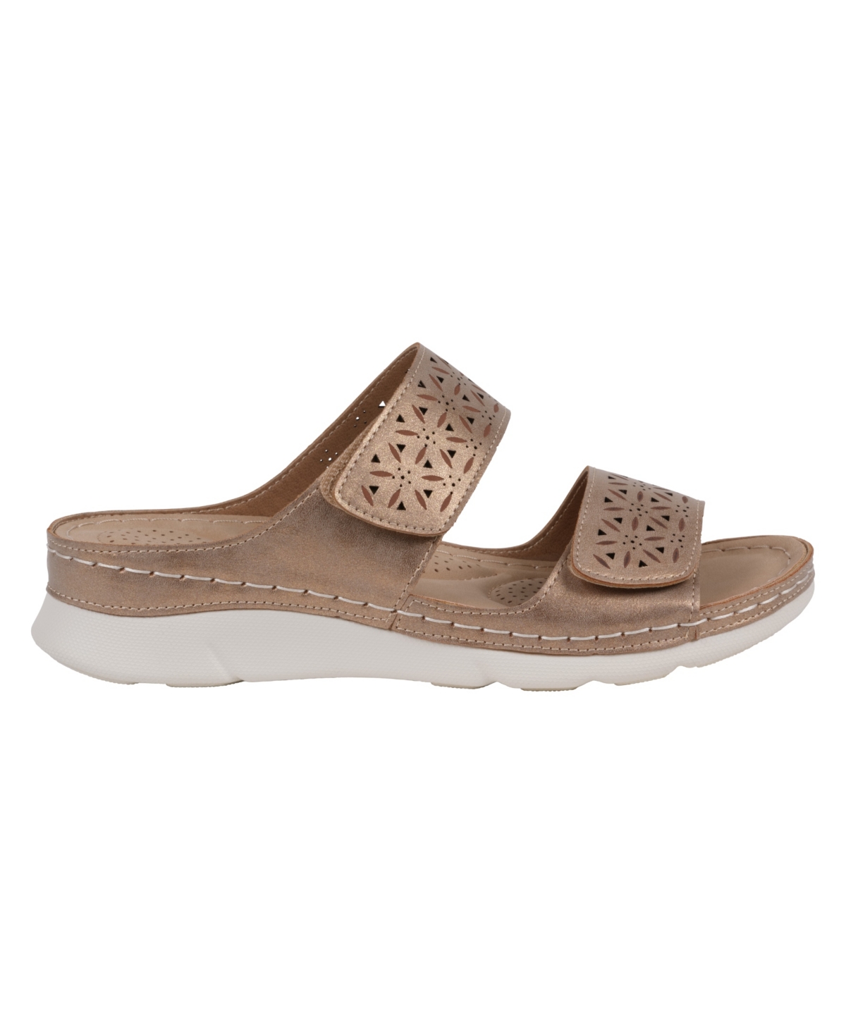 Gc Shoes Verna Slide Sandal In Bronze
