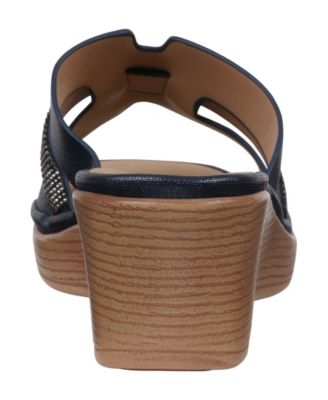 Women's Frances Embellished Wedge Sandals