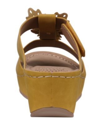 Women's Talia Floral Wedge Sandals