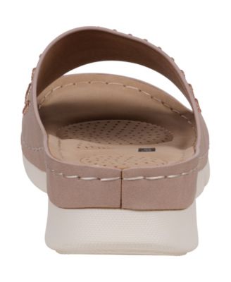 Women's Julie Embellished Comfort Flat Sandals